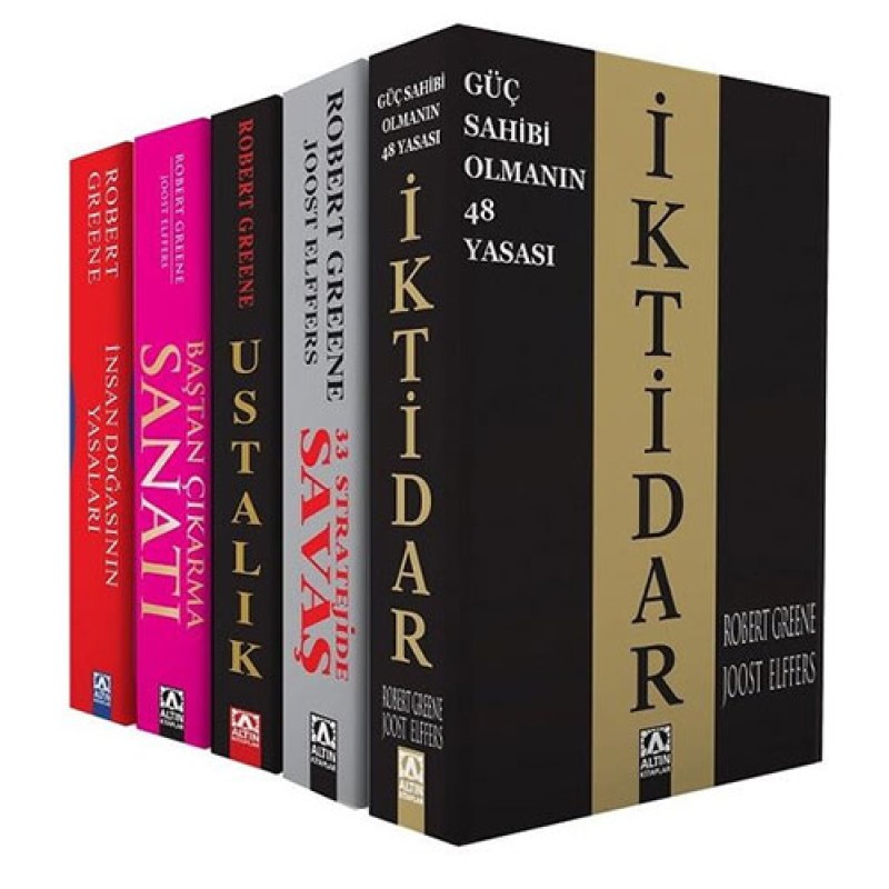 Robert Greene Seti - 5 Kitap Takım Robert Greene Seti - 5 Kitap Takım