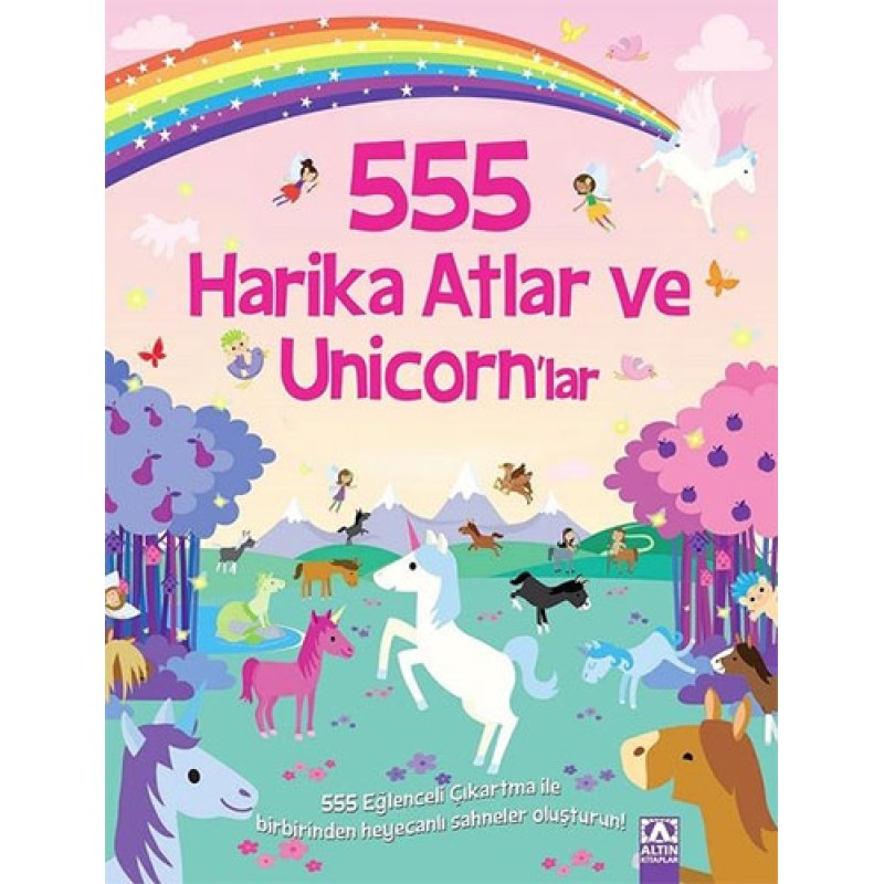 Harika Atlar ve Unicorn'lar - 555 Eğlenceli Çıkartma Harika Atlar ve Unicorn'lar - 555 Eğlenceli Çıkartma