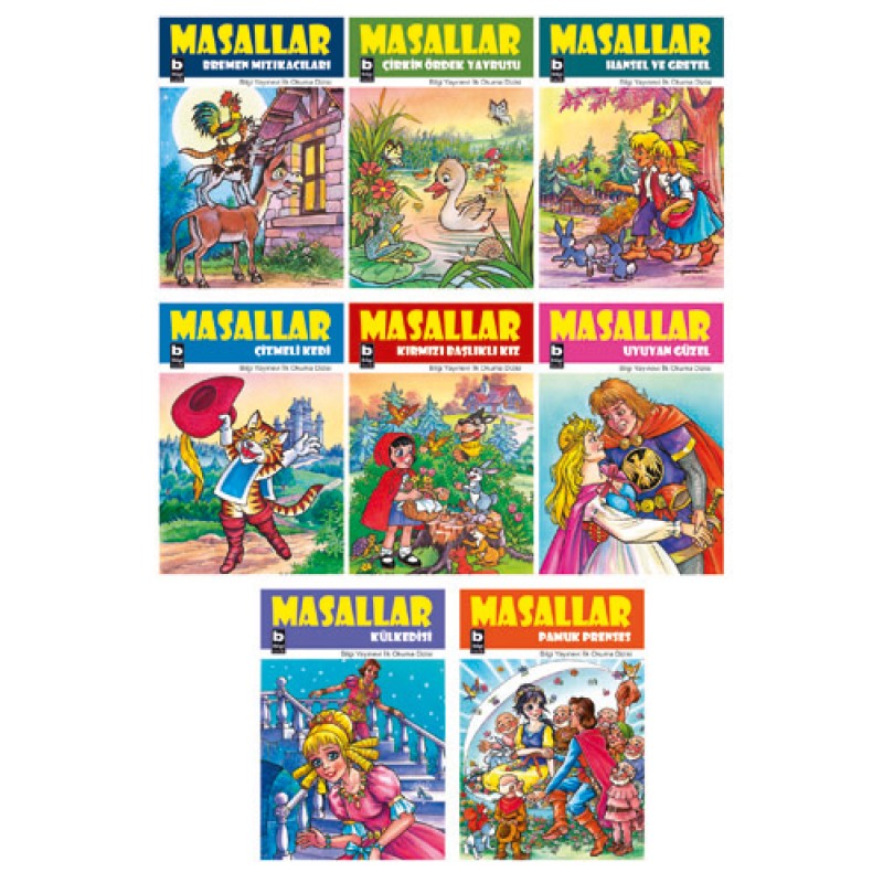Masallar İlk Okuma Dizisi (8 Kitap Takım) Masallar İlk Okuma Dizisi (8 Kitap Takım)