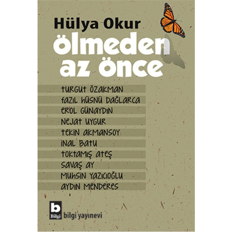 Ölmeden Az Önce Ölmeden Az Önce