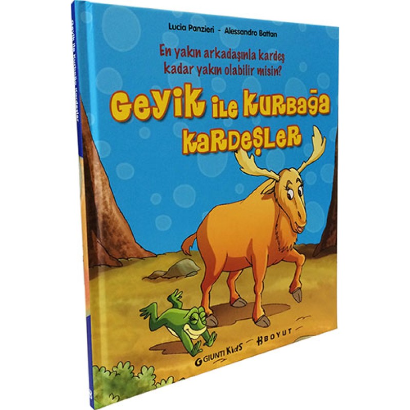 Geyik ile Kurbağa Kardeşler (Ciltli)