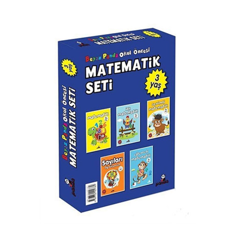 3 Yaş Matematik Seti - 5 Kitap Takım 3 Yaş Matematik Seti - 5 Kitap Takım