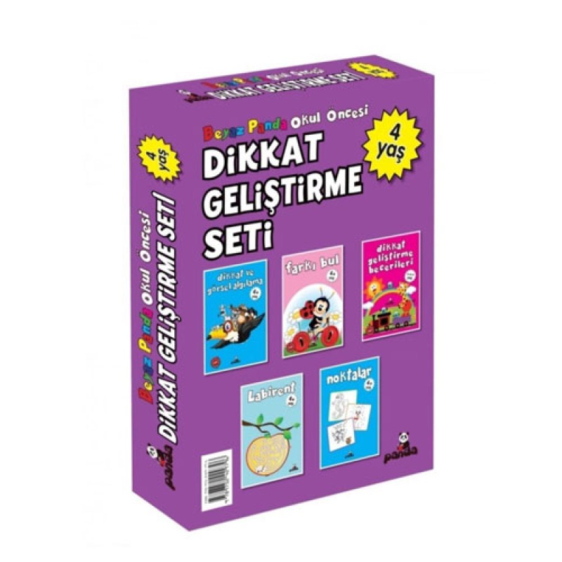 4 Yaş Dikkat Geliştirme Seti 4 Yaş Dikkat Geliştirme Seti