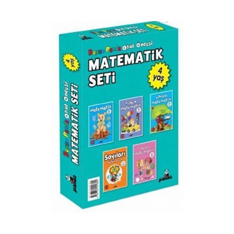 Okul Öncesi 4 Yaş Matematik Seti - 5 Kitap Takım Okul Öncesi 4 Yaş Matematik Seti - 5 Kitap Takım