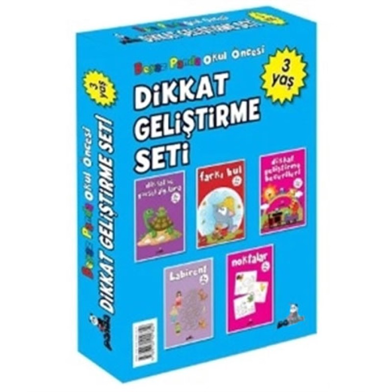 3 Yaş Dikkat Geliştirme Seti 3 Yaş Dikkat Geliştirme Seti