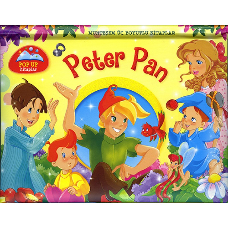 Muhteşem Üç Boyutlu Kitaplar - Peter Pan (Ciltli)