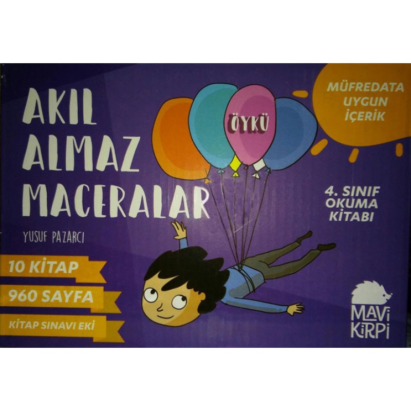 Akıl Almaz Maceralar 4. Sınıf Seti - 10 Kitap Takım