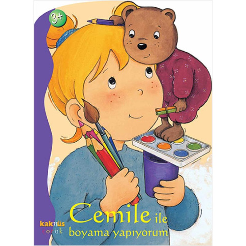 Cemile ile Boyama Yapıyorum
