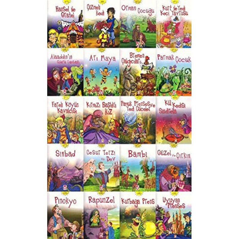 Dünya Masalları (20 Kitap Takım) Dünya Masalları (20 Kitap Takım)