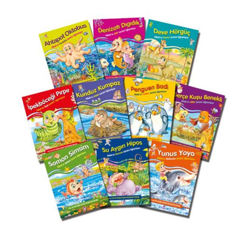 Allah’ın İsimlerini Öğreniyorum (10 Kitap Takım) Allah’ın İsimlerini Öğreniyorum (10 Kitap Takım)