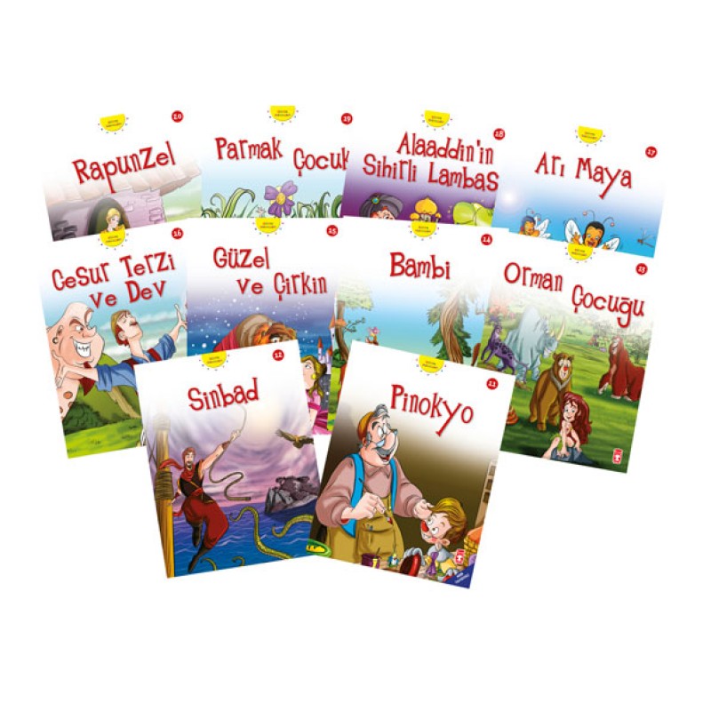 Dünya Masalları- 2 Set (10 Kitap) Dünya Masalları- 2 Set (10 Kitap)