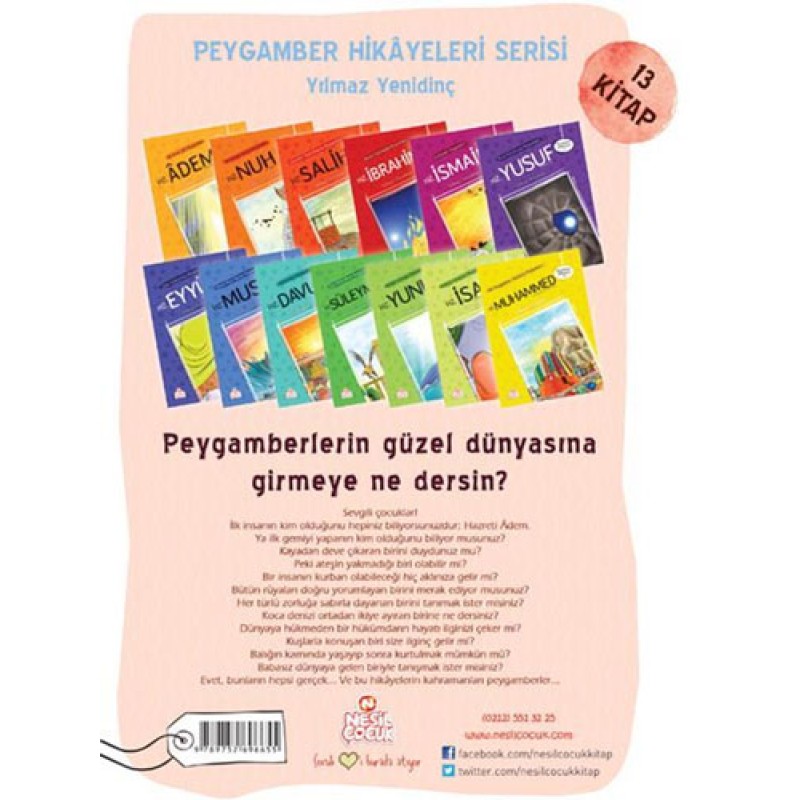 Peygamber Hikayeleri Seti - 13 Kitap Takım Peygamber Hikayeleri Seti - 13 Kitap Takım