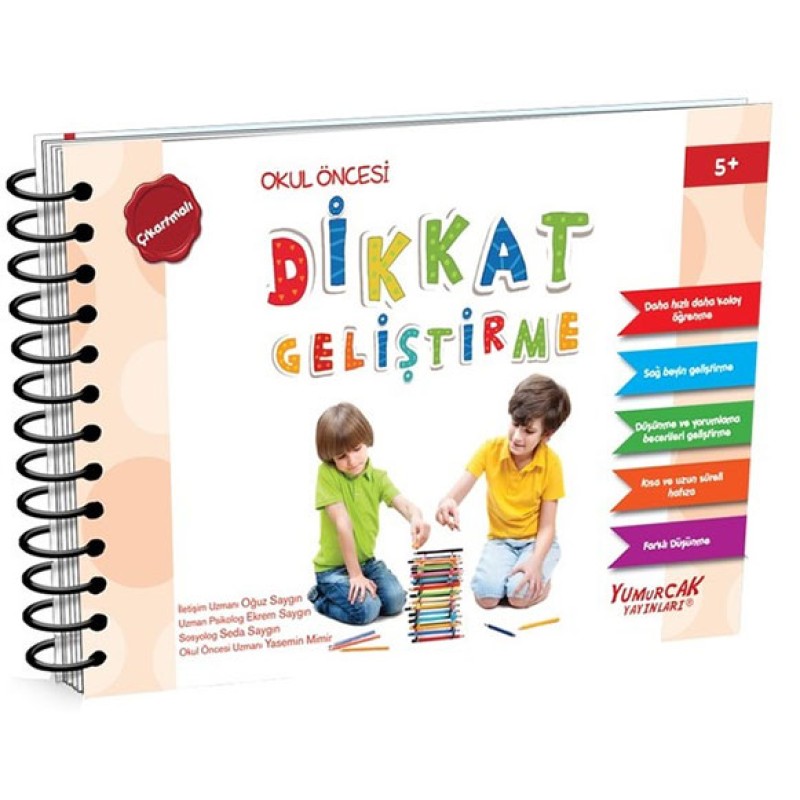 Okul Öncesi - Dikkat Geliştirme (5 Yaş) Okul Öncesi - Dikkat Geliştirme (5 Yaş)
