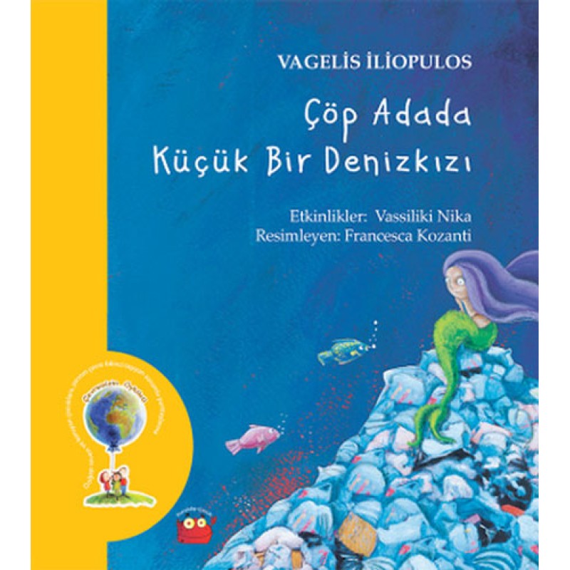 Çöp Adada Küçük Bir Deniz Kızı Çöp Adada Küçük Bir Deniz Kızı
