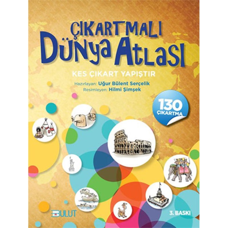 Çıkartmalı Dünya Atlası Çıkartmalı Dünya Atlası