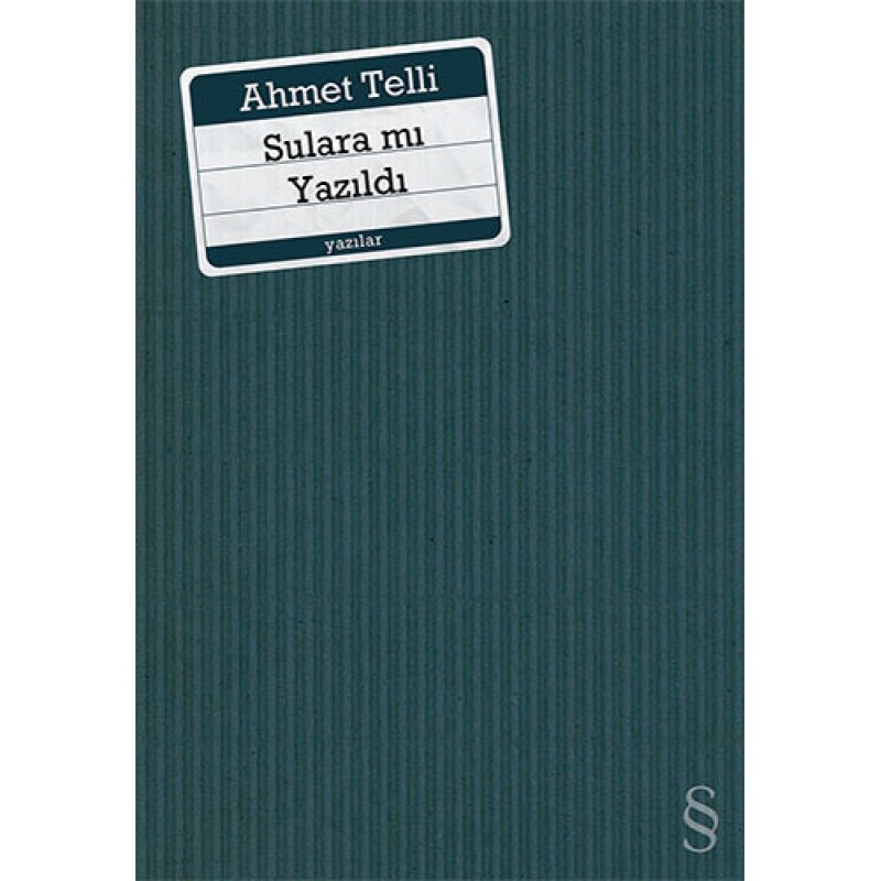Sulara mı Yazıldı Sulara mı Yazıldı