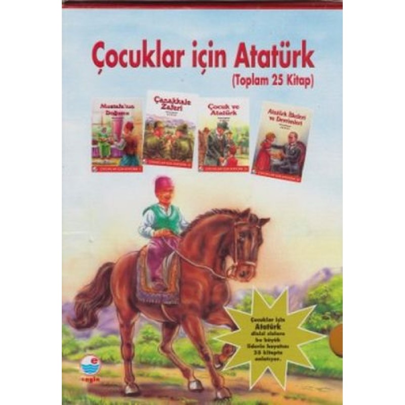Çocuklar İçin Atatürk (25 Kitap Takım) Çocuklar İçin Atatürk (25 Kitap Takım)