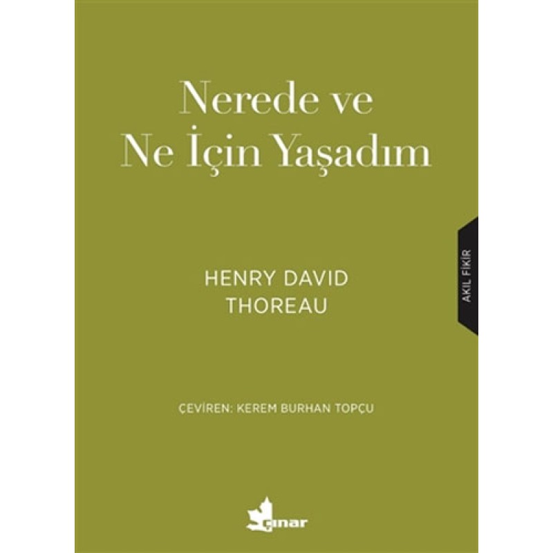 Nerede ve Ne için Yaşadım Nerede ve Ne için Yaşadım