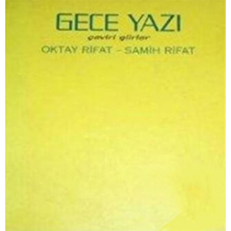 Gece Yazı Gece Yazı