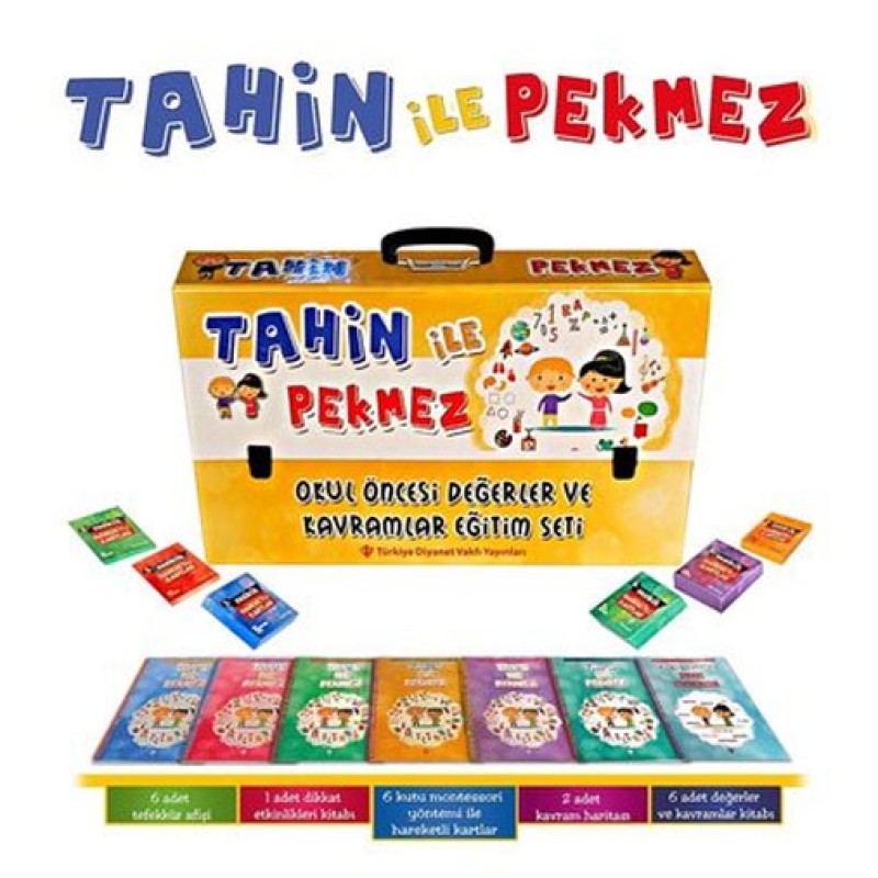 Tahin ile Pekmez Eğitim Seti - 7 Kitap Takım Kutulu Tahin ile Pekmez Eğitim Seti - 7 Kitap Takım Kutulu