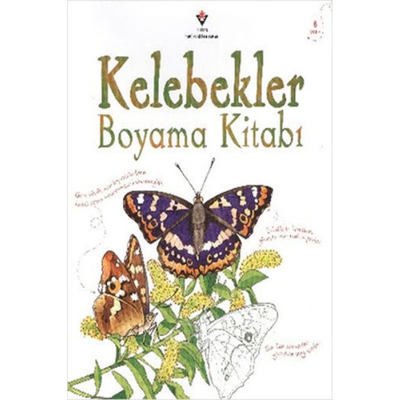 Kelebekler Boyama Kitabı Kelebekler Boyama Kitabı