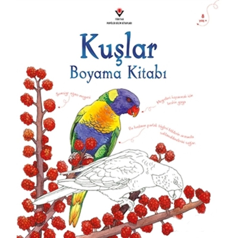 Kuşlar Boyama Kitabı Kuşlar Boyama Kitabı