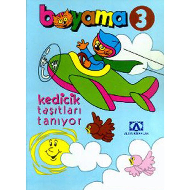 Boyama 3 - Kedicik Taşıtları Tanıyor Boyama 3 - Kedicik Taşıtları Tanıyor