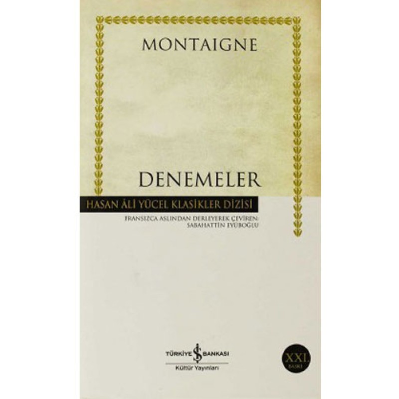 Denemeler ( Ciltli ) Denemeler ( Ciltli )