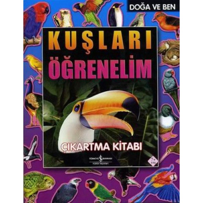 Kuşları Öğrenelim Çıkartma Kitabı