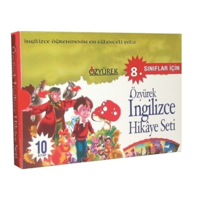 İngilizce Hikayeler 8. Sınıf - 10 Kitap Takım İngilizce Hikayeler 8. Sınıf - 10 Kitap Takım