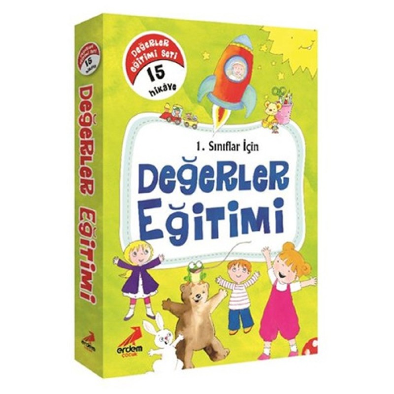 1. Sınıflar İçin Değerler Eğitimi Seti - 15 Kitap Takım