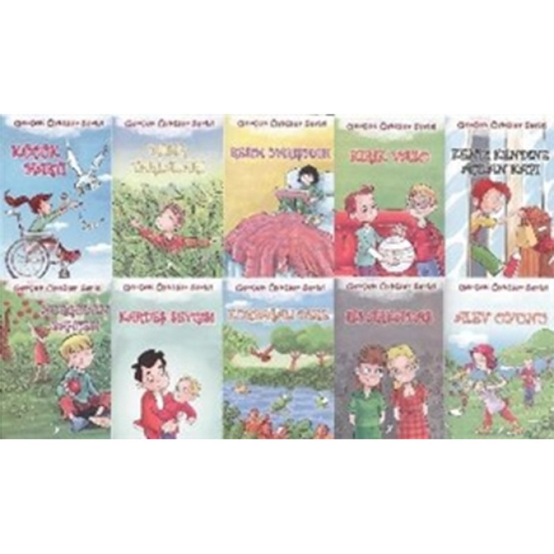 Gerçek Öyküler Serisi Düz Yazılı - 10 Kitap Takım
