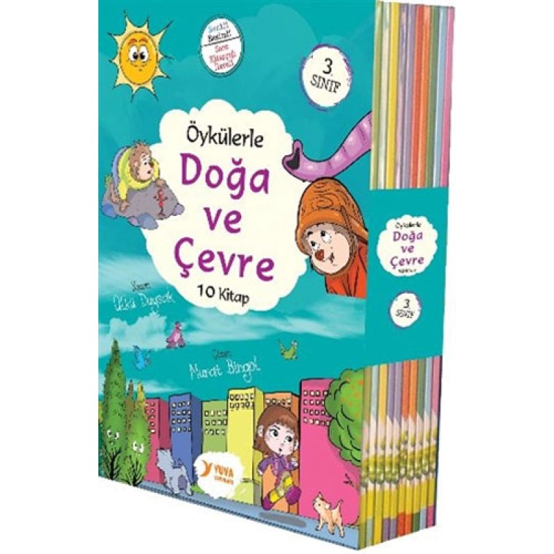 3. Sınıflar için Öykülerle Doğa ve Çevre - 10 Kitap Takım 3. Sınıflar için Öykülerle Doğa ve Çevre - 10 Kitap Takım