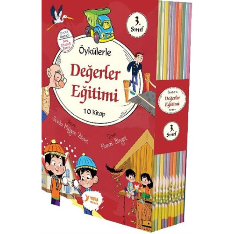 Öykülerle Değerler Eğitimi Serisi 3. Sınıf - 10 Kitap Takım
