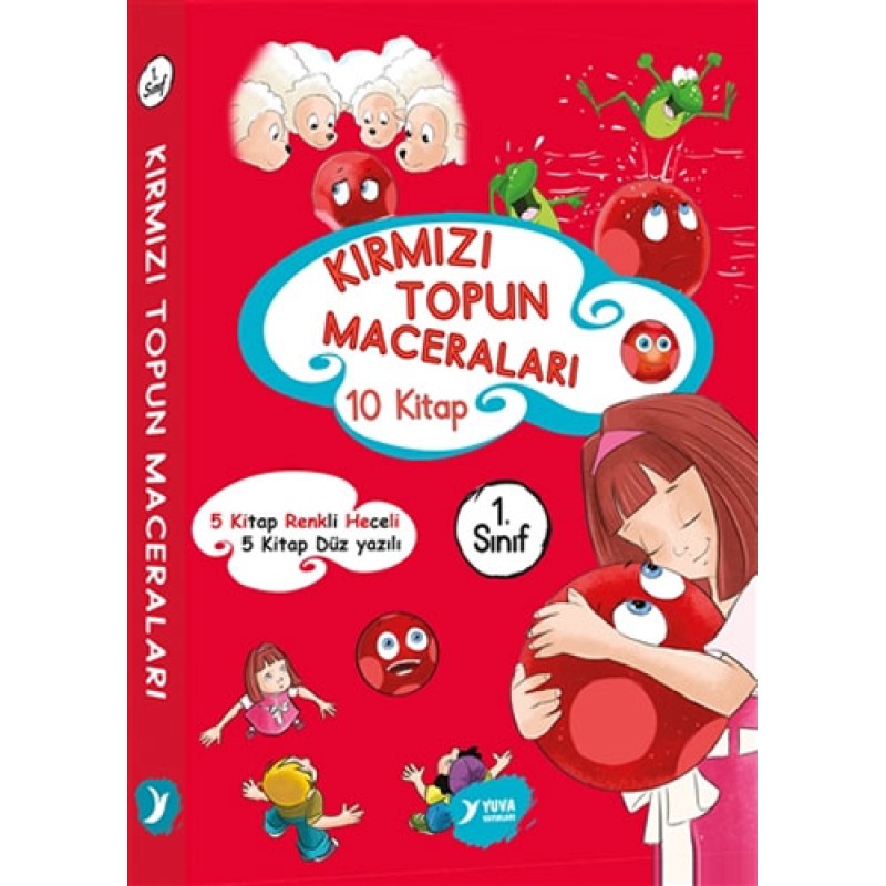 Kırmızı Topun Maceraları (10 Kitap Takım)