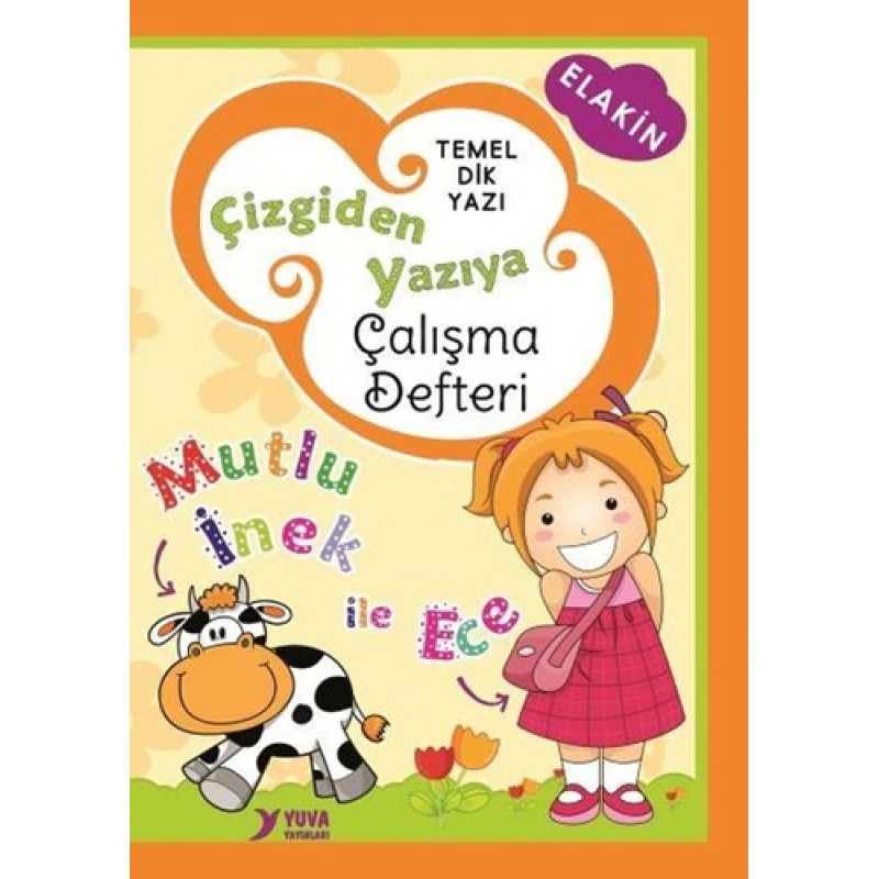 Çizgiden Yazıya Çalışma Defteri-Dik Temel Harflerle Çizgiden Yazıya Çalışma Defteri-Dik Temel Harflerle