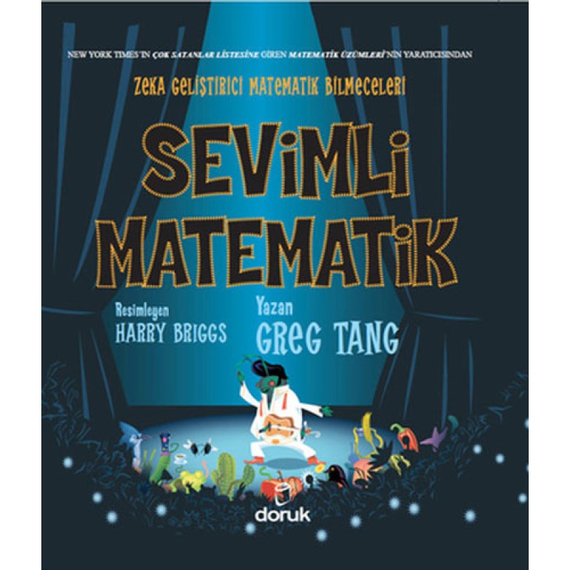 Zeka Geliştirici Matematik Bilmeceleri - Sevimli Matematik (Ciltli)