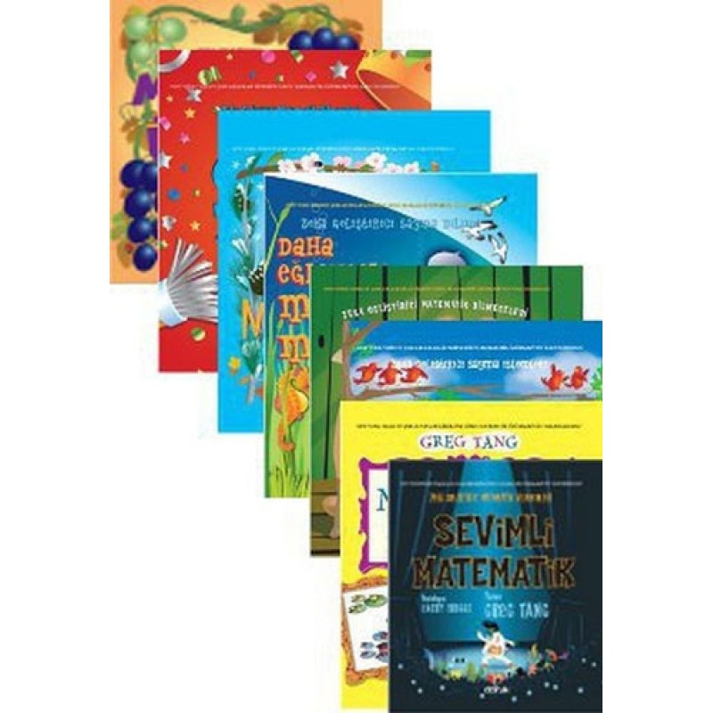 Eğlenceli Matematik Masalları Seti - 8 Kitap Takım (Ciltli)