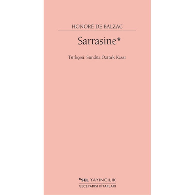 Sarrasine Sarrasine