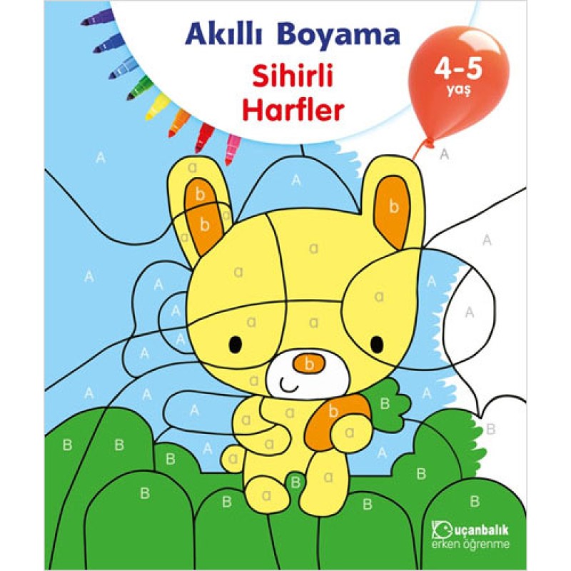Akıllı Boyama - Sihirli Harfler 4-5 Yaş