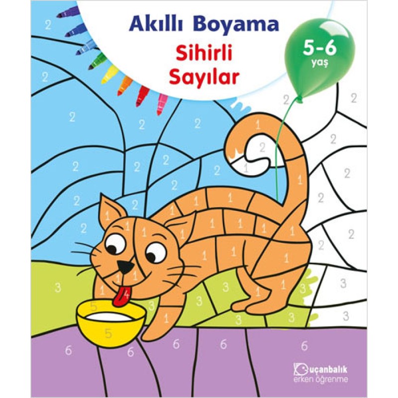 Akıllı Boyama - Sihirli Sayılar 5-6 Yaş Akıllı Boyama - Sihirli Sayılar 5-6 Yaş