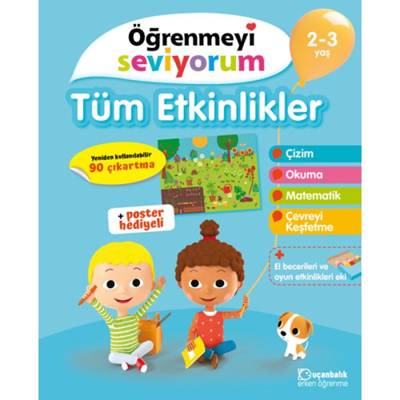 Öğrenmeyi Seviyorum - Tüm Etkinlikler 2-3 Yaş Öğrenmeyi Seviyorum - Tüm Etkinlikler 2-3 Yaş