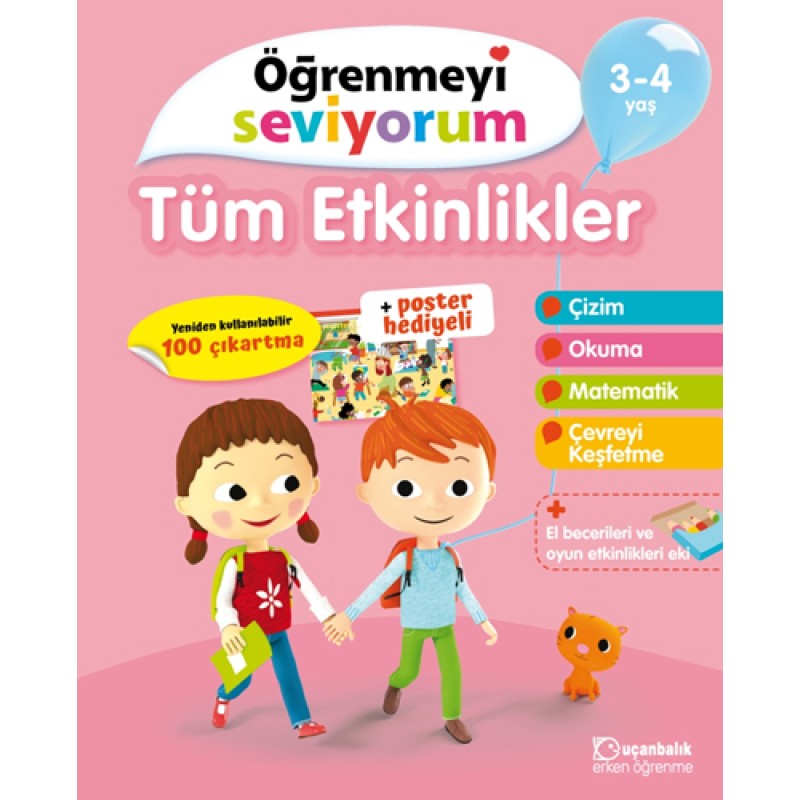 Öğrenmeyi Seviyorum - Tüm Etkinlikler 3-4 Yaş Öğrenmeyi Seviyorum - Tüm Etkinlikler 3-4 Yaş