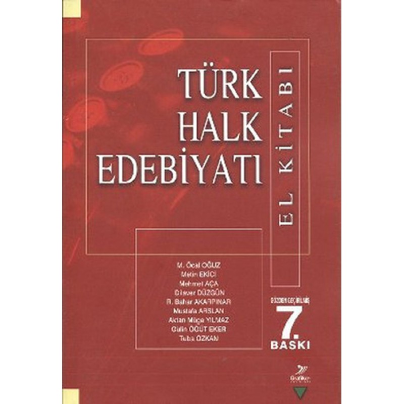 Türk Halk Edebiyatı El Kitabı Türk Halk Edebiyatı El Kitabı