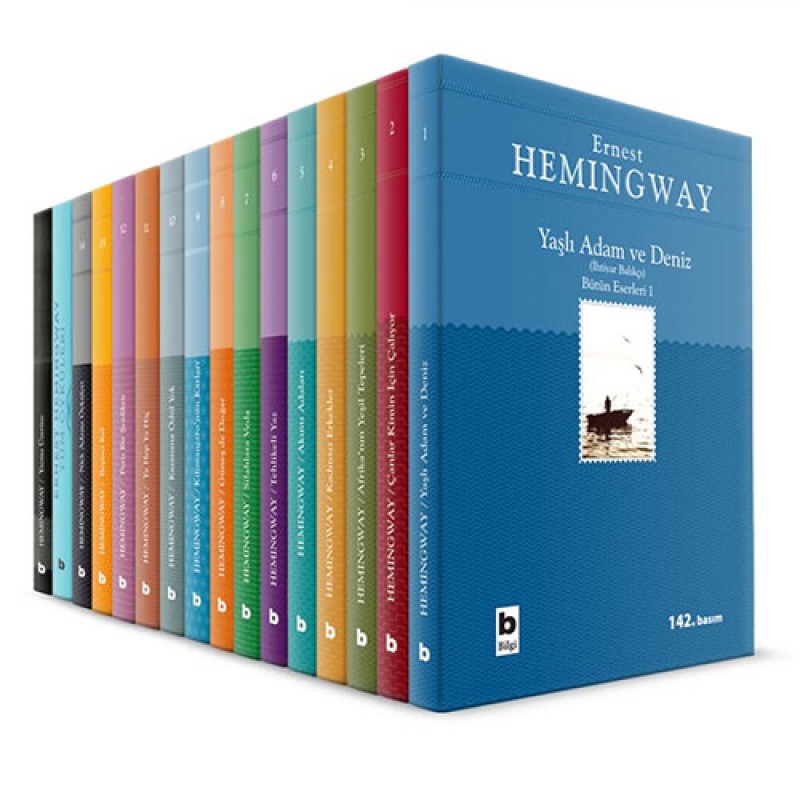 Ernest Hemingway Seti - 18 Kitap Takım Ernest Hemingway Seti - 18 Kitap Takım