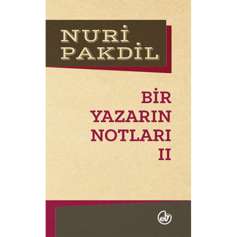 Bir Yazarın Notları 2 Bir Yazarın Notları 2