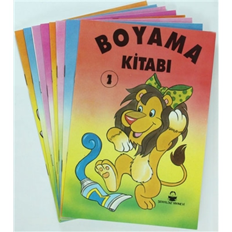 Boyama Kitabı - 8 Kitap Takım