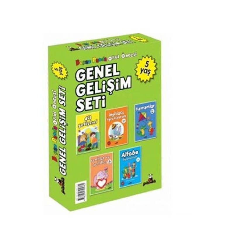 Okul Öncesi 5 Yaş Genel Gelişim Seti (5 Kitap Takım)