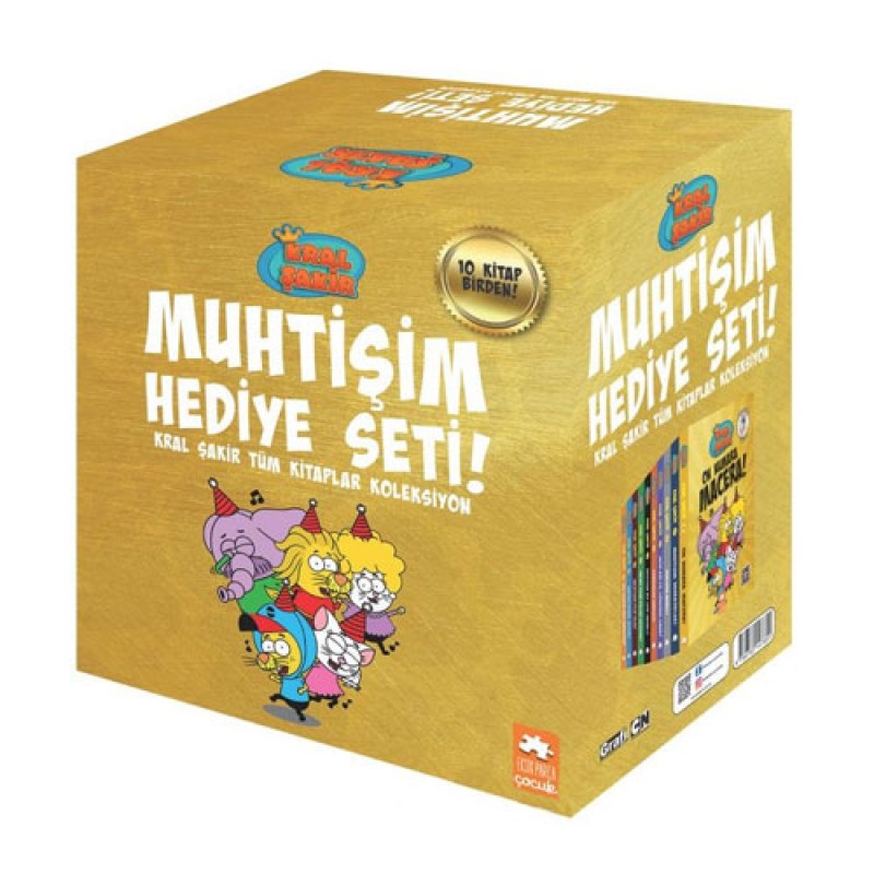 Kral Şakir Muhtişim Hediye Seti! - 10 Kitap Takım (Ciltli) Kral Şakir Muhtişim Hediye Seti! - 10 Kitap Takım (Ciltli)