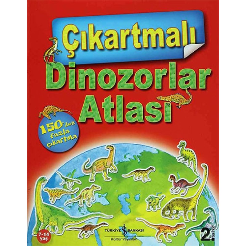 Çıkartmalı Dinozorlar Atlası Çıkartmalı Dinozorlar Atlası